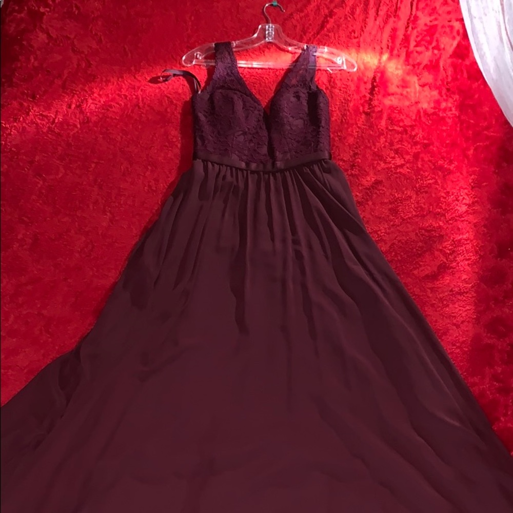 Burgundy Formal Dress